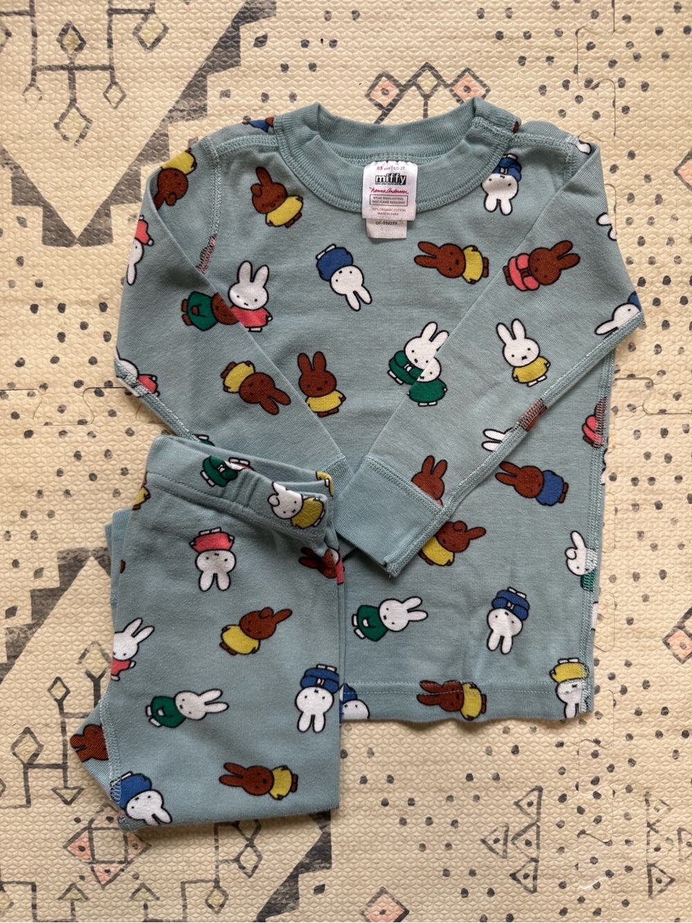 Hanna Andersson Miffy 2-piece Pajama Set